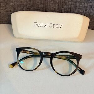 Felix Gray Round Glasses with Case